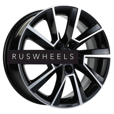 Диски Khomen Wheels 6x15/5x105 ET39 D56,6 KHW1507 (Aveo) Black-FP
