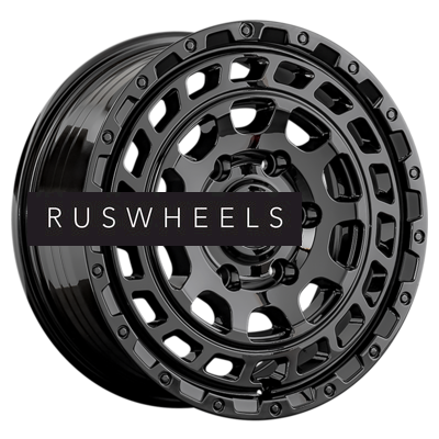 Диски LS FlowForming 7x16/6x139,7 ET38 D67,1 RC89 BK (конус)