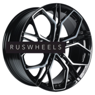 Диски INCH 8,5x20/5x114,3 ET30 D60,1 FA8534 Gloss Black Machined Face (ZJH)