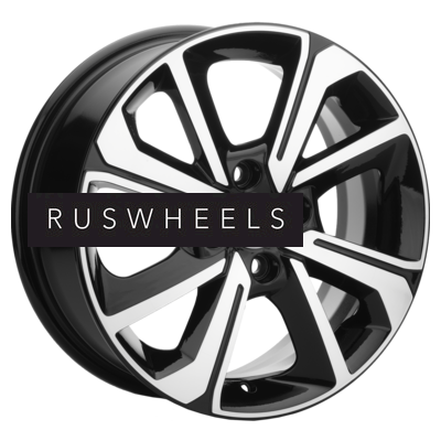 Диски Khomen Wheels 6x15/4x98 ET36 D58,6 KHW1501 (Lada Granta) Black-FP