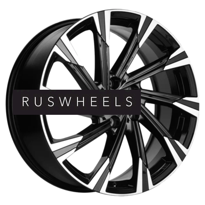 Диски Khomen Wheels 7,5x19/5x108 ET46 D63,4 KHW1901 (Tugella) Black-FP Диски Khomen Wheels 7,5x19/5x108 ET46 D63,4 KHW1901 (Tugella) Black-FP