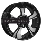 Диски Khomen Wheels 7x17/5x114,3 ET45 D67,1 KHW1724 (FAW Besturn X80) Black Диски Khomen Wheels 7x17/5x114,3 ET45 D67,1 KHW1724 (FAW Besturn X80) Black
