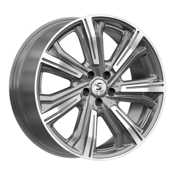 Диски СКАД Premium  Kleemann (КР1067)  8,5\R20 5*120 ET45,5  d62,5  Diamond gloss graphite  [83291]