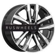 Диски КИК 8x18/5x130 ET56 D71,6 Мичиган (КС1107) Алмаз черный