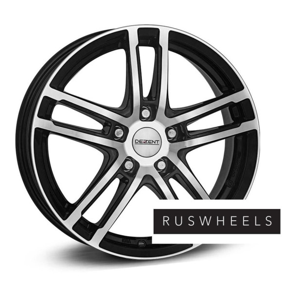 Диски Dezent R19 / 8J PCD 5x112 ЕТ 39 ЦО 66.6 TZ dark