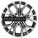 Диски Khomen Wheels 6,5x16/5x112 ET40 D66,6 KHW1608 (Actyon) Black-FP