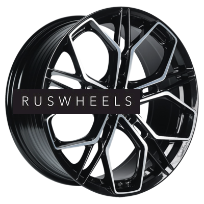 Диски INCH 8,5x20/5x120 ET45 D72,6 FA8534 Gloss Black Machined Face (ZJH)