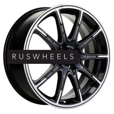 Диски Khomen Wheels 6,5x17/4x100 ET41 D60,1 KHW1707 (XRay) Black-FP