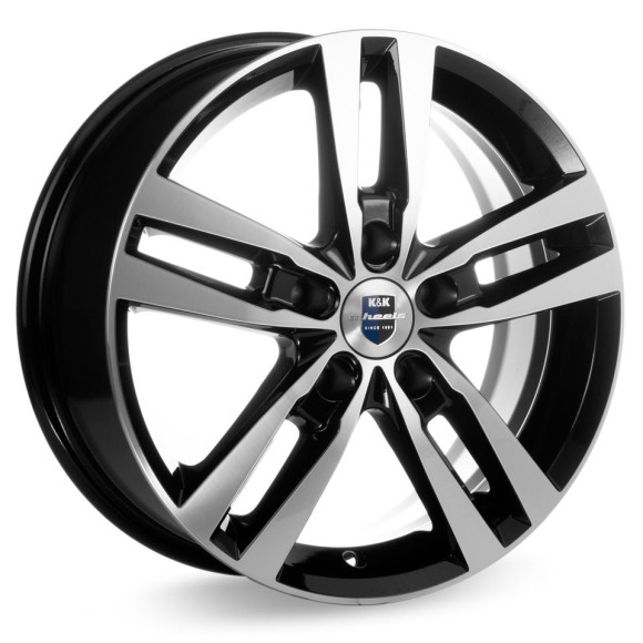 Диски КиК  Rassvet (КС868)  6,5\R16 5*114,3 ET45  d66,1  Алмаз черный SK  [74690SK]
