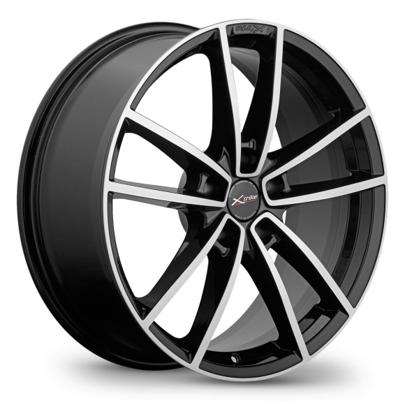 Диски X'trike  X-140  7,5\R19 5*108 ET46  d63,35  BK/FP  [14013AK]  Geely Monjaro/Tugella