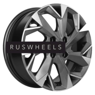 Диски Khomen Wheels 5,5x14/4x100 ET38 D67,1 KHW1402 (Accent/Getz/i20) Gray-FP