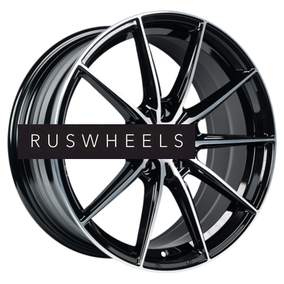 Диски INCH 8x18/5x112 ET38 D66,6 FA8533 Gloss Black Machined Face (ZJH)