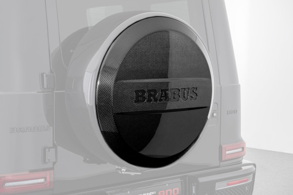 Кожух запасного колеса Brabus для G-class. Карбон (глянцевый)