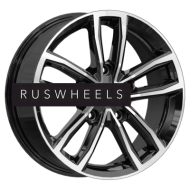 Диски КИК 6,5x17/5x114,3 ET40 D66,1 Каланг (КС1086) Алмаз черный