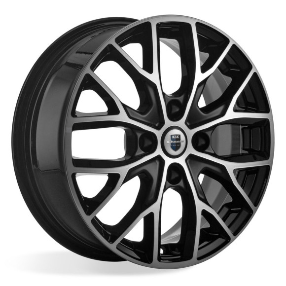 Диски КиК  Лилиом-оригинал (КС891)  6,0\R16 4*100 ET50  d60,1  Алмаз черный  [r77054]