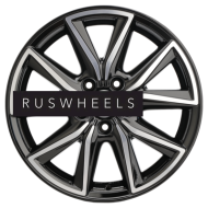 Диски Khomen Wheels 7x17/5x114,3 ET39 D60,1 KHW1706 (RAV4) Black-FP
