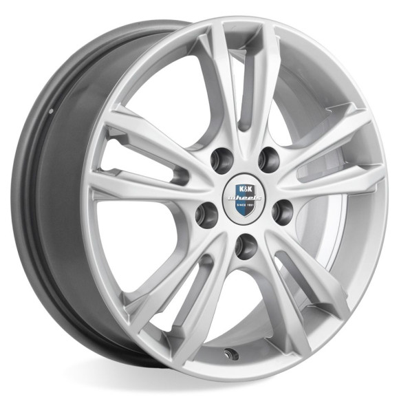 Диски КиК  Samara-оригинал (КС866)  6,0\R16 4*100 ET37  d60,1  Сильвер SK  [r74583SK]