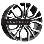 Диски КИК 6,5x16/5x114,3 ET38 D67,1 КС736 Алмаз черный