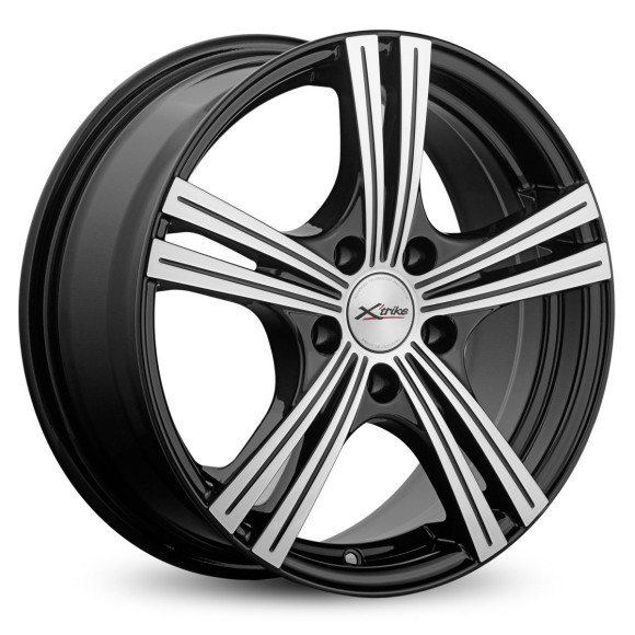 Диски X'trike  X-112  6,5\R16 5*100 ET38  d57,1  BK/FP  [13107]