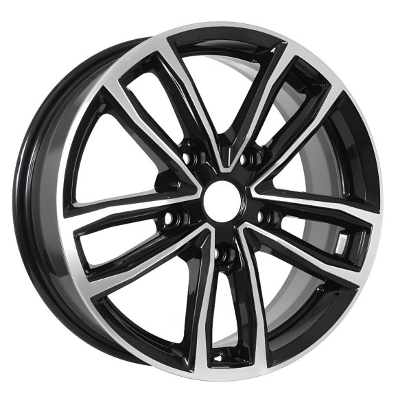 Диски КиК  Каланг (КС1086)  6,5\R17 5*114,3 ET37  d66,6  Алмаз черный  [81748]  <С>