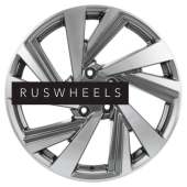 Диски Khomen Wheels 7,5x18/5x112 ET43 D57,1 KHW1801 (Kodiaq/Tiguan) Gray-FP