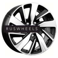 Диски КИК 6,5x16/5x112 ET50 D57,1 КС741 Алмаз черный