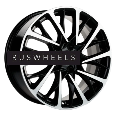Диски Khomen Wheels 7,5x18/5x114,3 ET45 D60,1 KHW1804 (Geely Atlas/Atlas Pro/Lifan Myway) Black-FP