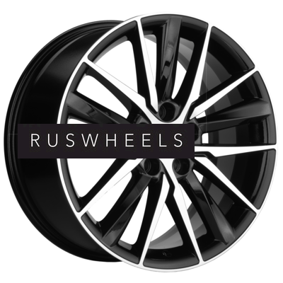 Диски Khomen Wheels 8x18/5x114,3 ET50 D60,1 KHW1807 (Camry NEW) Black-FP