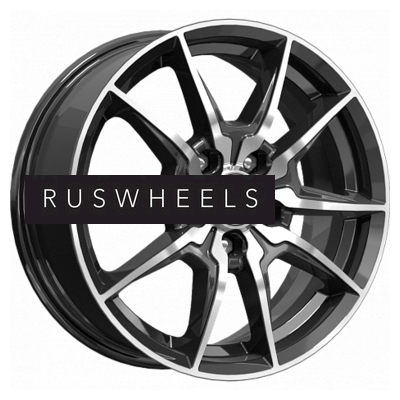Диски K&K 6,5x16/5x114,3 ET38 D67,1 Адамар (КС886) Алмаз черный