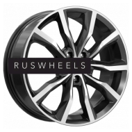 Диски КИК 7,5x18/5x115 ET40 D70,2 Портер (КС906) Алмаз черный