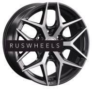 Диски LS 8x17/6x139,7 ET30 D106,1 1303 GMF (конус, Колпак+лого)