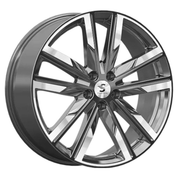 Диски СКАД Premium  КР014 (20 Jetour T2)  8,0\R20 5*108 ET39  d60,1  Diamond gloss graphite  [83546]