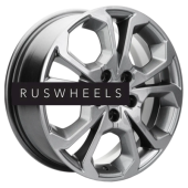 Диски Khomen Wheels 6,5x17/5x114,3 ET50 D64,1 KHW1711 (Haval/Honda) Gray Диски Khomen Wheels 6,5x17/5x114,3 ET50 D64,1 KHW1711 (Haval/Honda) Gray