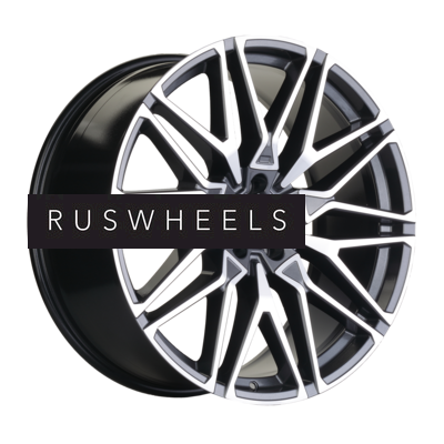 Диски Khomen Wheels 9,5x21/5x112 ET30 D66,6 KHW2103 (X5/X6/X7 доп.) Gray-FP