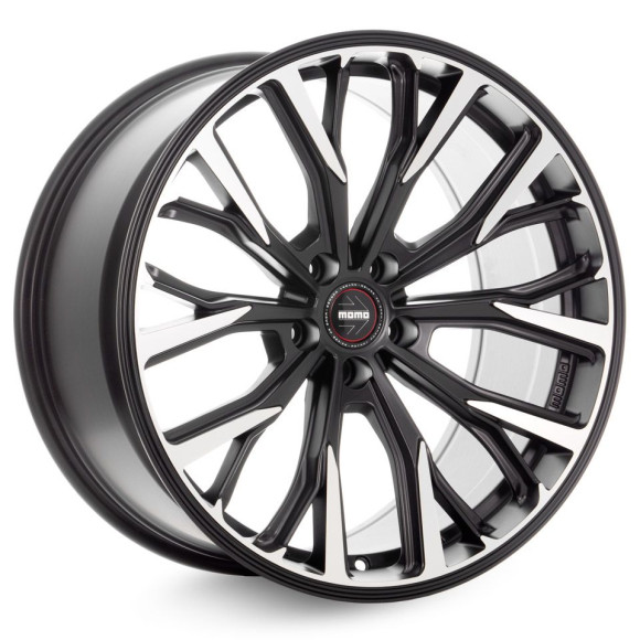 Диски MOMO SUV  RF-02  10,0\R20 5*112 ET25  d66,6  Matt Black-Polished  [WR22B10025266Z]  Flow-forming FB max 960kg
