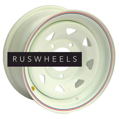 Диски Off-Road Wheels 7x15/5x139,7 ET25 D98,5 ВАЗ Нива Белый (треуг. мелкий, с увелич.полкой под суппорт)