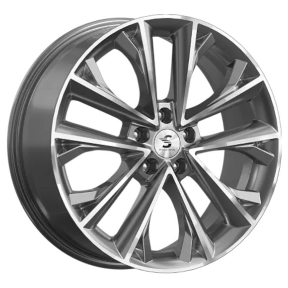 Диски СКАД Premium  КР012 (18Tiggo 7 Pro)  7,0\R18 5*108 ET33  d60,1  Diamond gloss graphite  [4200017]  <С>