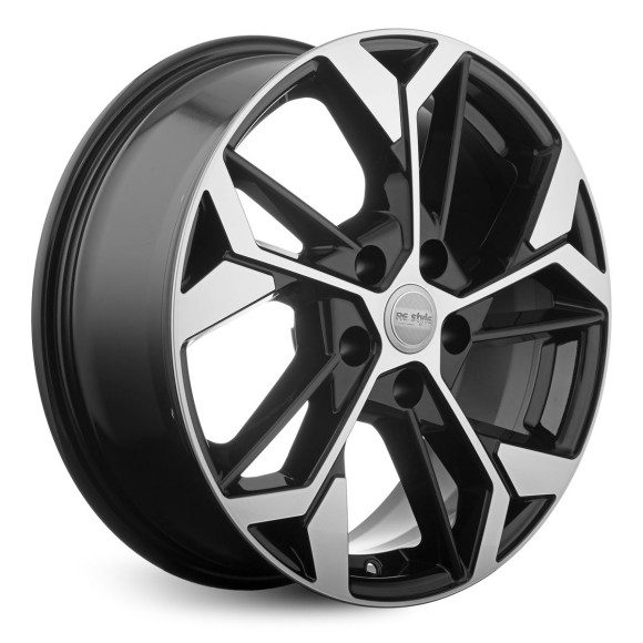 Диски КиК  КС1062  6,5\R17 5*108 ET43  d65,1  алмаз чёрный  [80697]