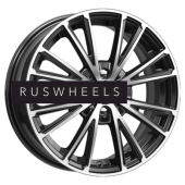 Грузовые диски K&K 6x15/4x100 ET46 D54,1 Меандр-оригинал (КС888) Алмаз черный SK