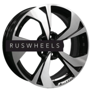 Диски Khomen Wheels 7x17/5x114,3 ET48 D67,1 KHW1724 (Seltos/Soul/K5) Black-FP