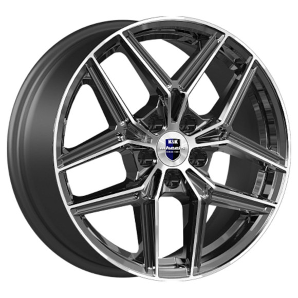 Диски КиК  Юнион (КС102)  7,0\R17 5*114,3 ET50  d67,1  Алмаз черный  [79641]