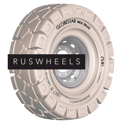 Шины Всесезонная GRI 18x7-8(180/70-8) Globestar WT Цельнолитая немаркая с бортом ШРИ-ЛАНКА 