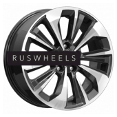 Диски КИК 7x17/5x108 ET50 D63,35 Авиор (КС936) Алмаз черный Диски КИК 7x17/5x108 ET50 D63,35 Авиор (КС936) Алмаз черный