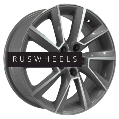 Диски Khomen Wheels 6x16/5x100 ET40 D54,1 KHW1604 (Prius) F-Silver-FP