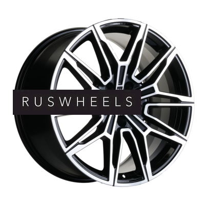Диски Khomen Wheels 8,5x19/5x112 ET30 D66,6 KHW1904 (BMW Front) Black-FP