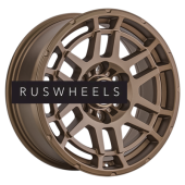 Диски LS 8x17/6x139,7 ET20 D100,1 1358 BZSD (конус, Колпак+лого)