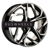 Диски Khomen Wheels 7x17/5x108 ET45 D60,1 KHW1716 (Chery Tiggo 3/Tiggo 3 Pro) Black-FP