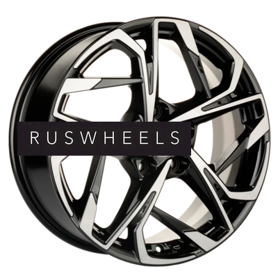 Диски Khomen Wheels 7x17/5x108 ET45 D60,1 KHW1716 (Chery Tiggo 3/Tiggo 3 Pro) Black-FP