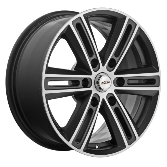 Диски X'trike  X-124  7,5\R17 6*139,7 ET25  d106,1  BKM/FP  [81293]