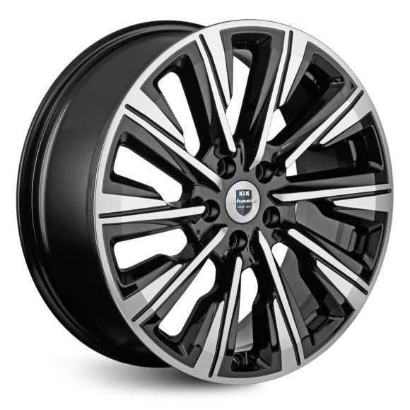 Диски КиК  Галего (КС1039)  7,5\R19 5*108 ET36  d65,1  Алмаз черный  [80249]